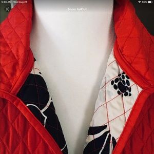 Norton Red Quilted Lightweight Jacket